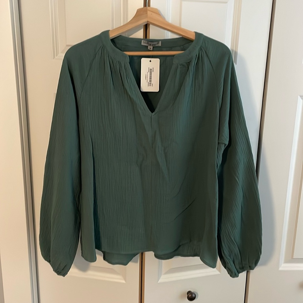 Wishlist Apparel oversized long sleeve top